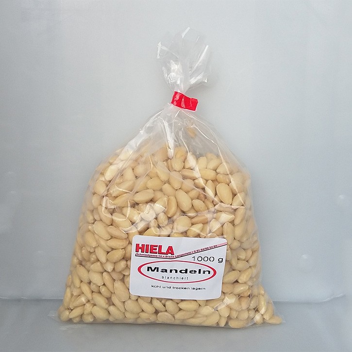 Mandeln weiß / blanchiert 1 kg