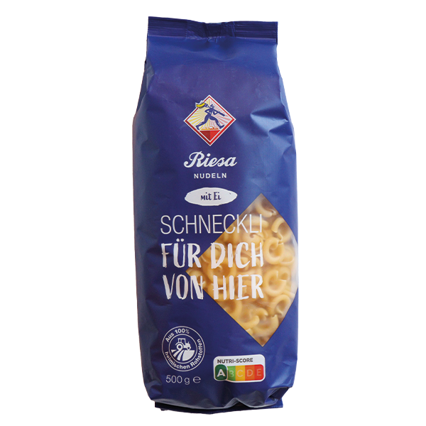 Eiernudeln - Schneckli, 500 g