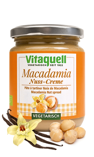 Macadamia - NUSS - Creme, 250 g